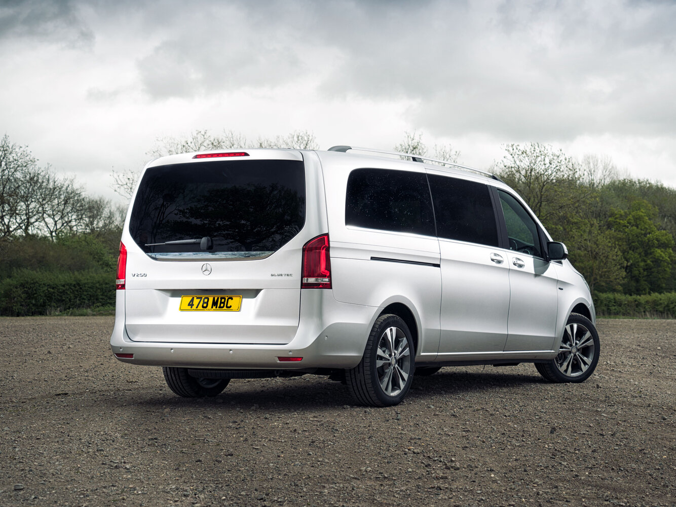 Mercedes-Benz V-Класс, III (W447), 2014–2019, Minivan Extra Long: Rear three-quarter view