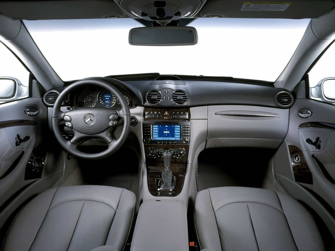 Mercedes-Benz CLK-Класс, II (W209) Рестайлинг, 2005–2010, Купе-хардтоп: Передняя панель