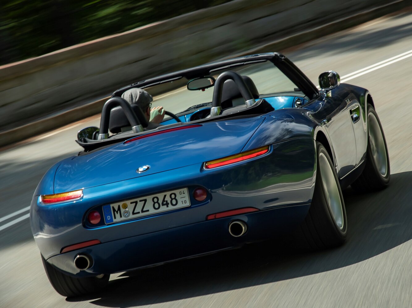BMW Z8, , 2000–2003, Кабриолет: Вид сзади в три четверти