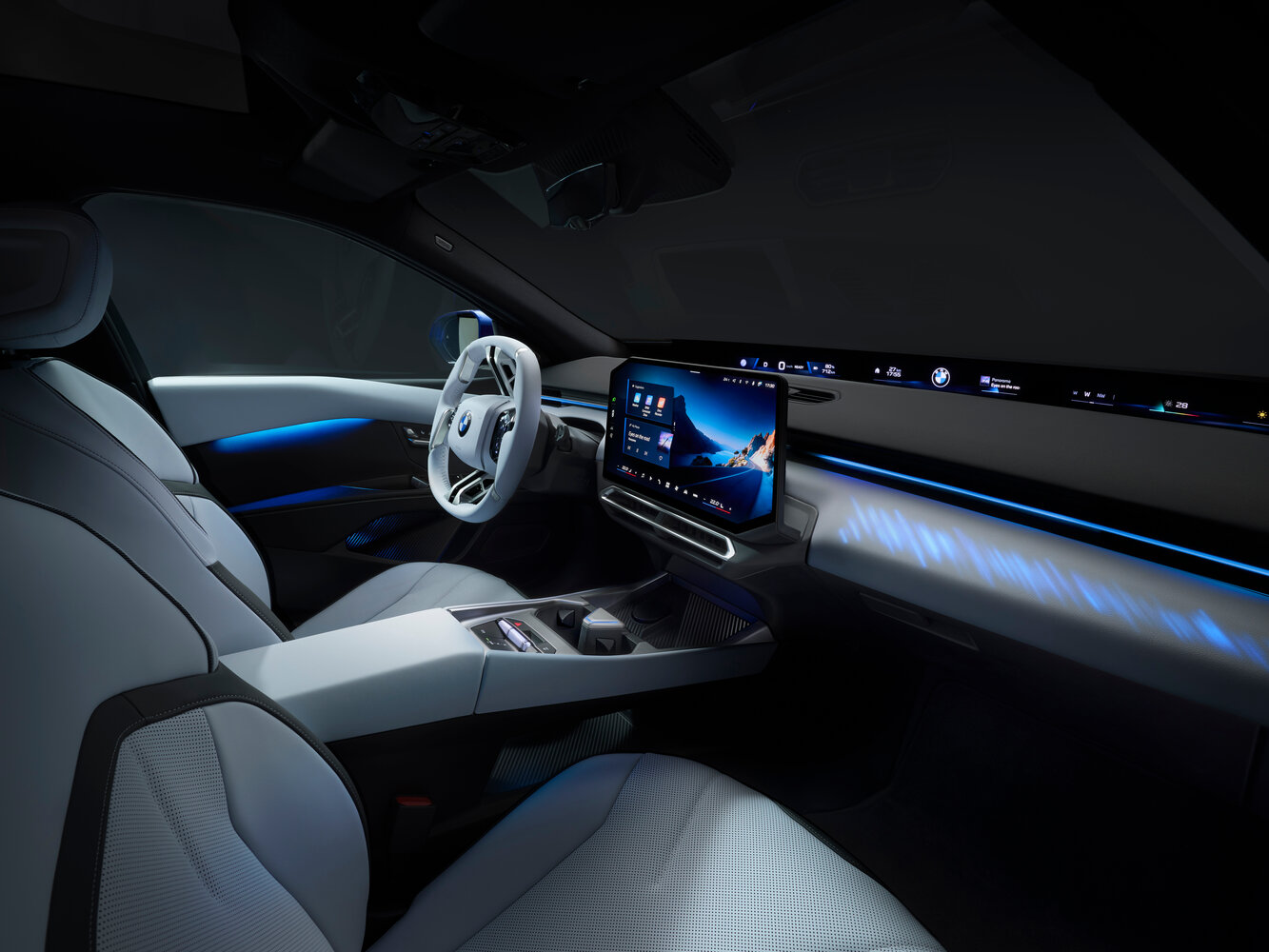 BMW i3, NA0, 2026–2026, Sedan: Front cabin