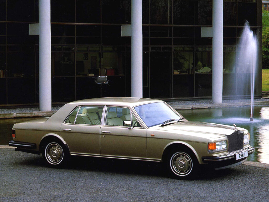 Rolls-Royce Silver Spirit, Mark II, 1989–1993, Седан: Вид сбоку