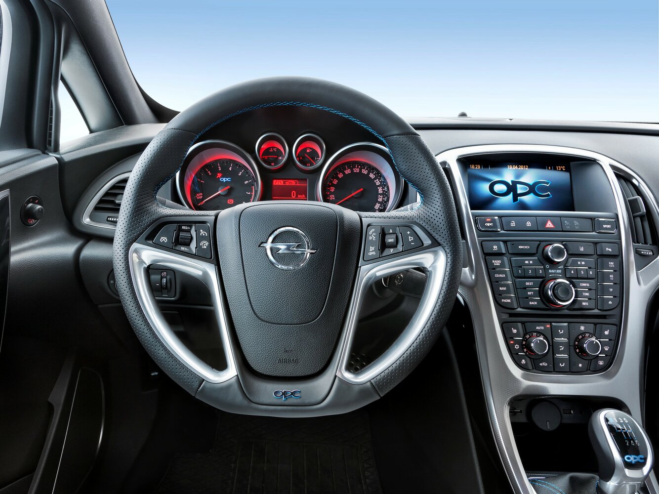 Opel Astra OPC, J, 2012–2016, Хэтчбек 3 дв.: Передняя панель