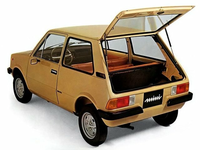 Innocenti Mini, , 1982–1993, Hatchback 3 door: Rear three-quarter view