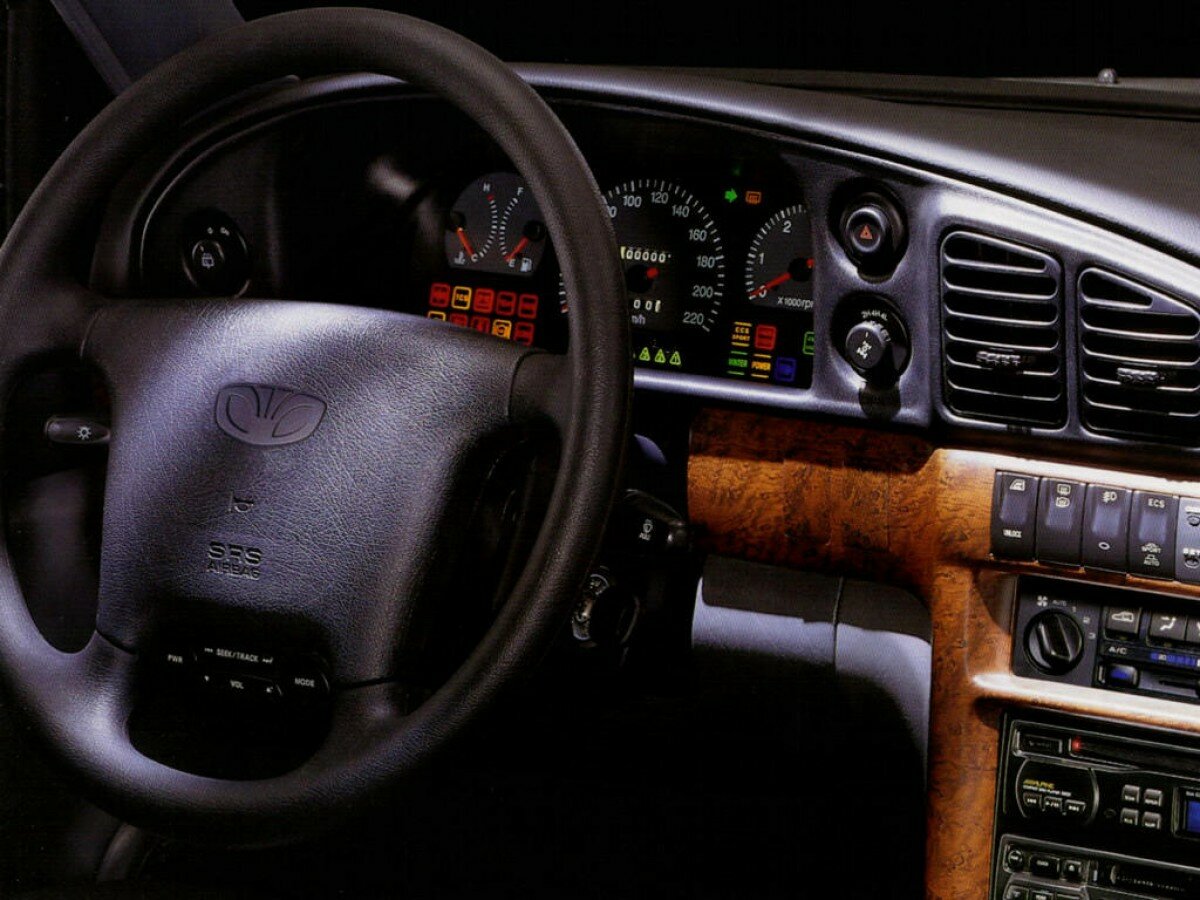 Daewoo Musso, , 1999–2002, Внедорожник 5 дв.: Передняя панель