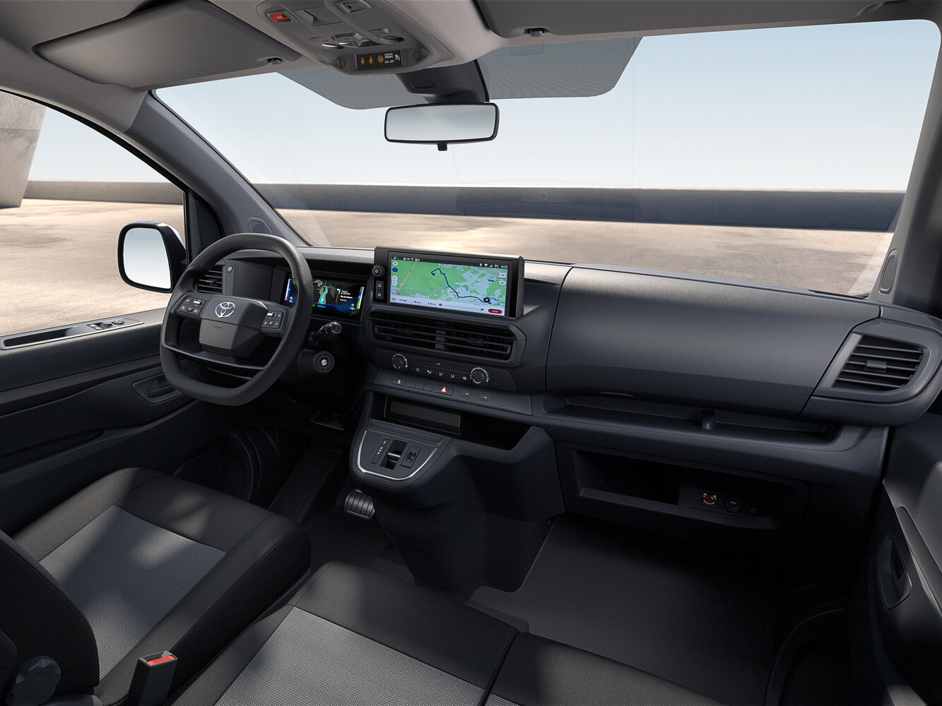 Toyota ProAce, II facelift, 2024–2026, Van L1: Front cabin