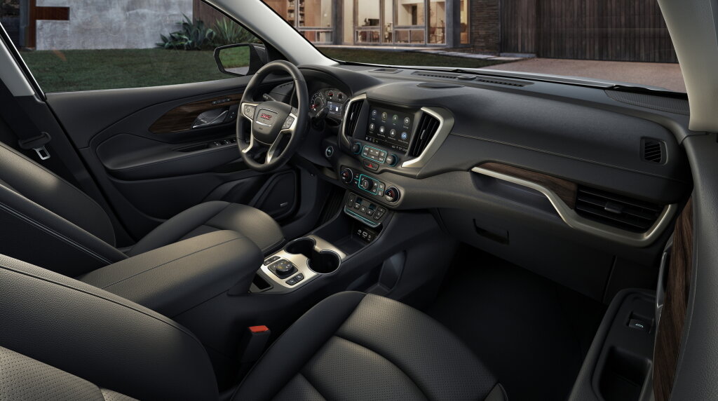 GMC Terrain, II, 2017–2021, Внедорожник 5 дв.: Передняя часть салона