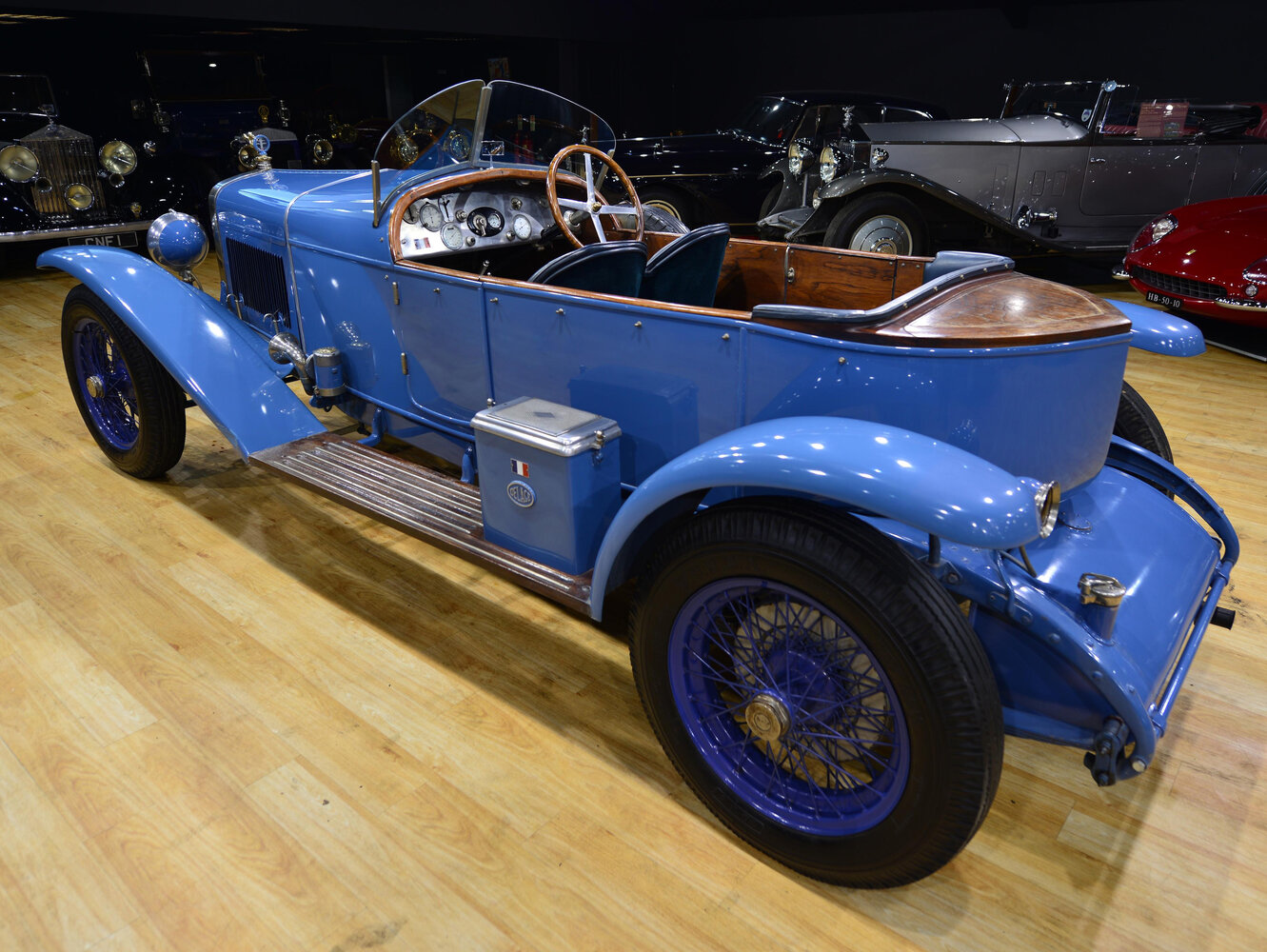 Delage DI, , 1923–1927, Родстер Sports Special: Rear three-quarter view