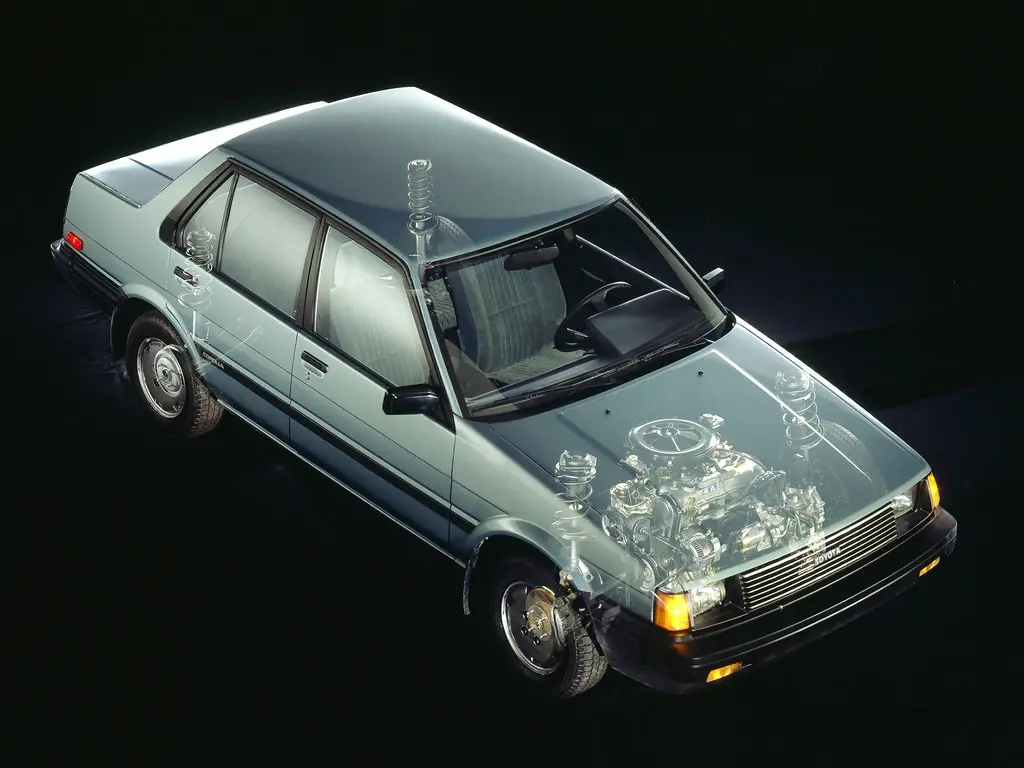 Toyota Corolla, 5 поколение, E80, Седан, США, 05.1983 - 07.1987: фото поколения 15