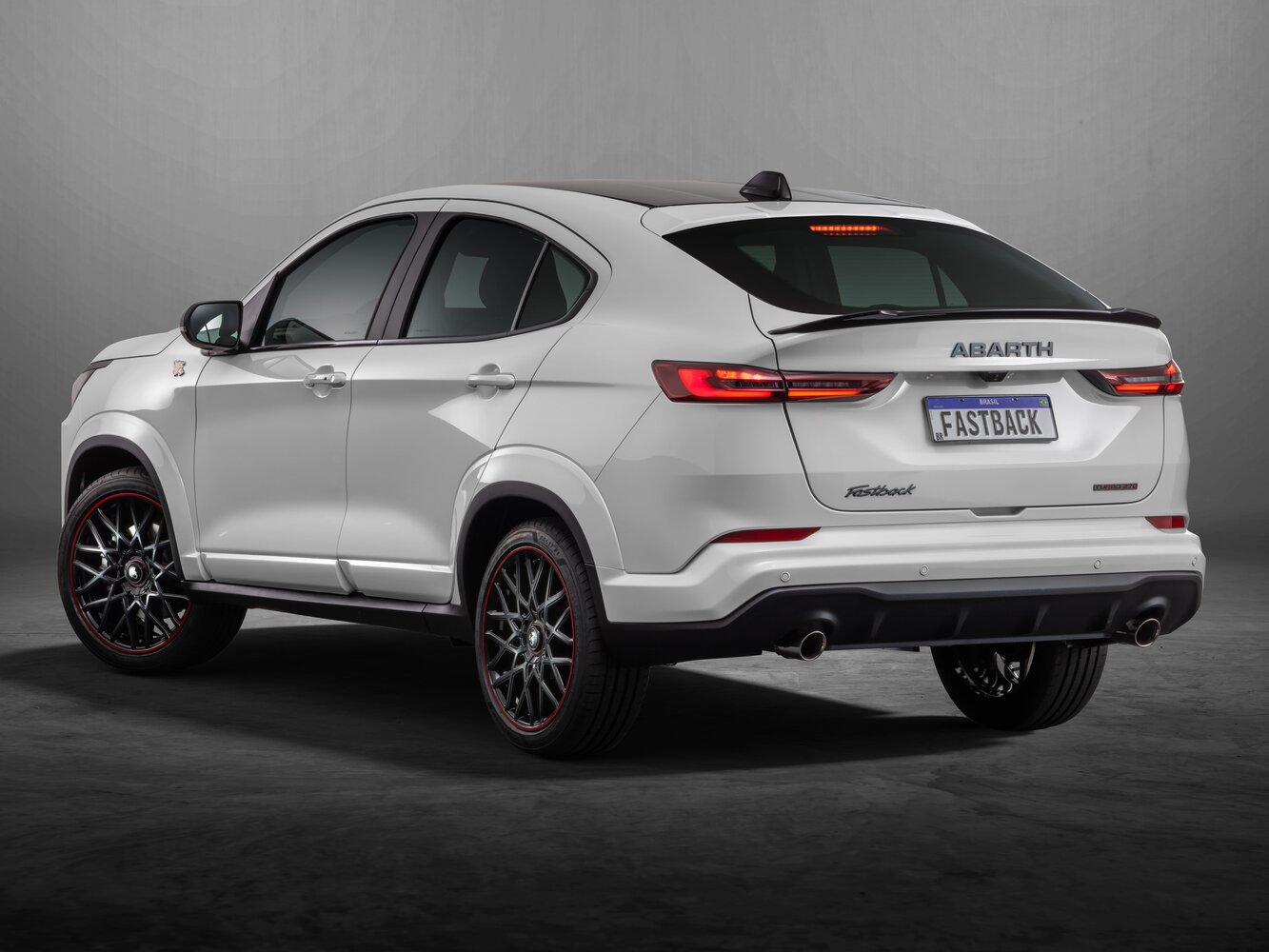 Abarth Fastback, I, 2023–2025, SUV 5 door: Rear three-quarter view