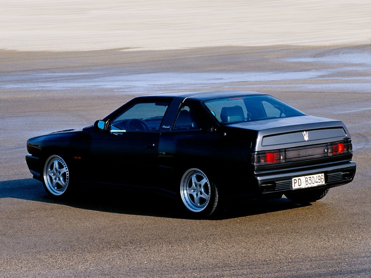Maserati Shamal, , 1989–1995, Купе: Вид сзади в три четверти