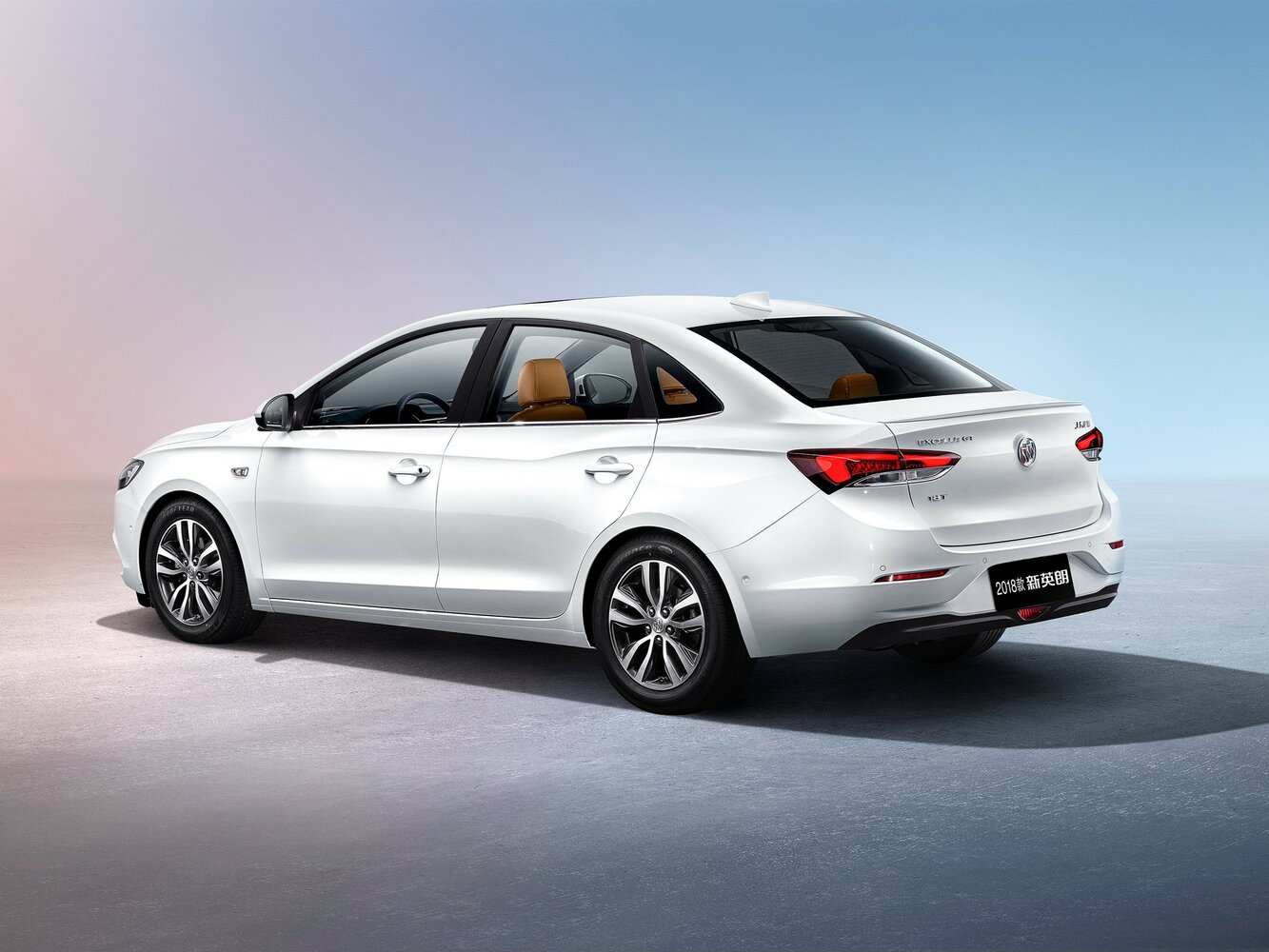 Buick Excelle, III facelift, 2017–2023, Sedan GT: Rear three-quarter view