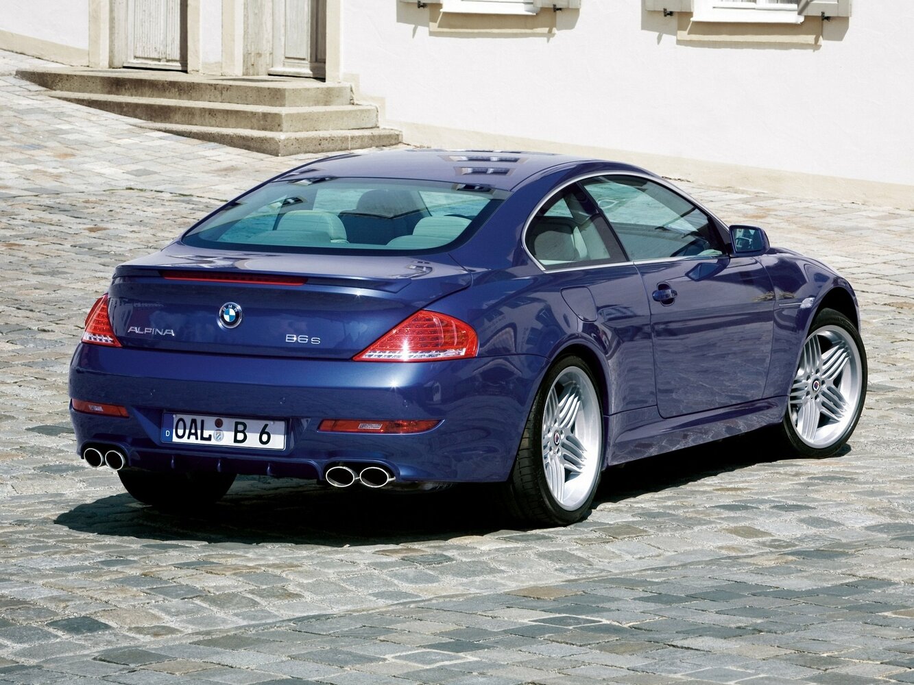 Alpina B6, E63/64, 2005–2010, Coupe: Rear three-quarter view