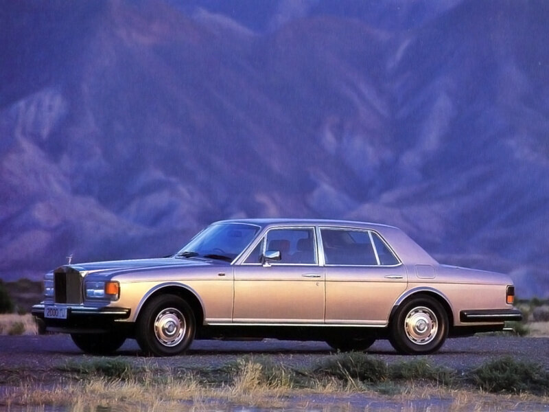 Rolls-Royce Silver Spirit, Mark III, 1993–1995, Седан: Вид сбоку