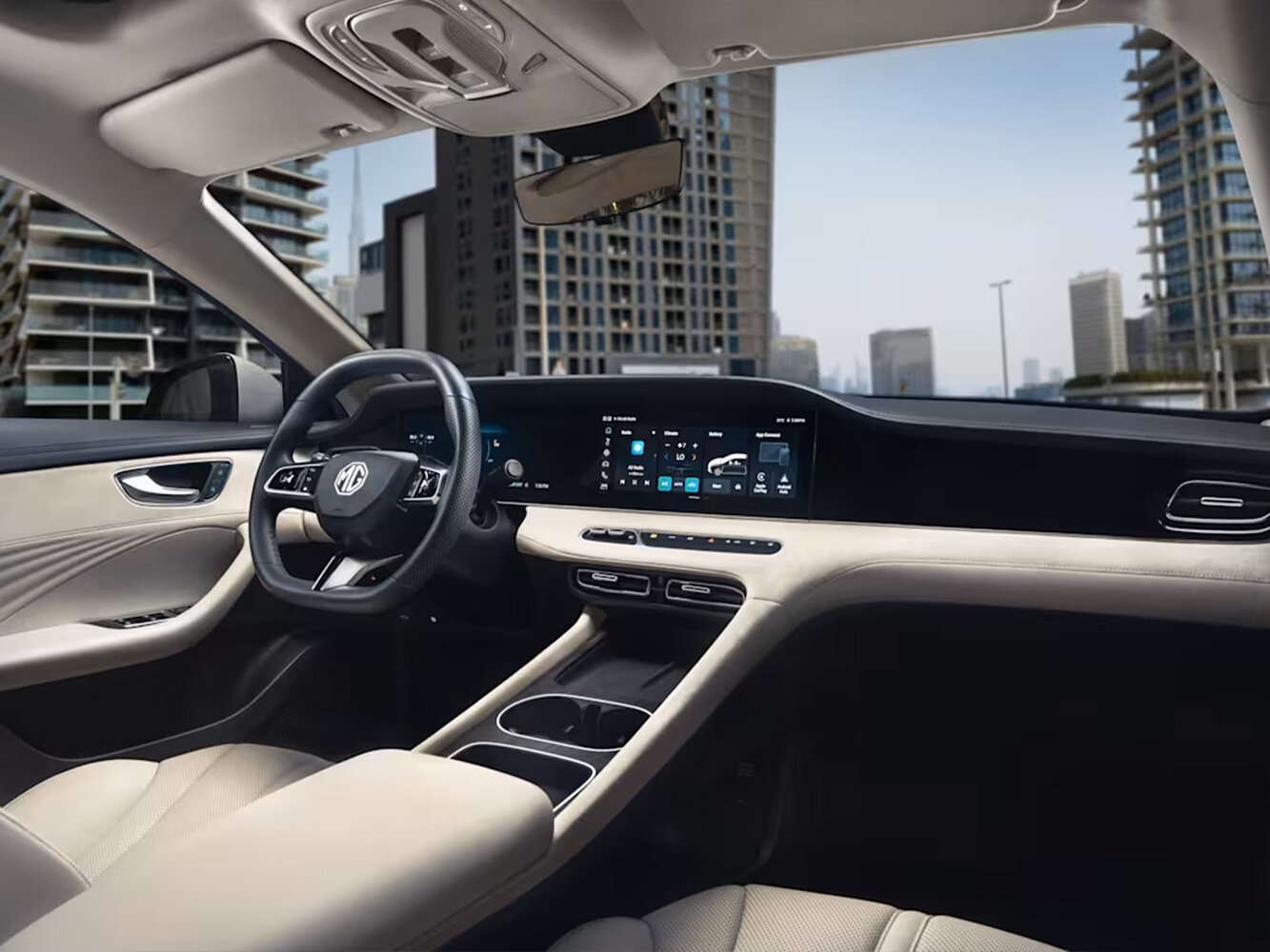 MG 8, , 2025–2026, Sedan: Front cabin