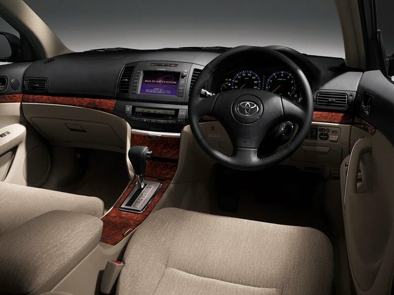 Toyota Premio, I (T24), 2001–2004, Sedan: Dashboard