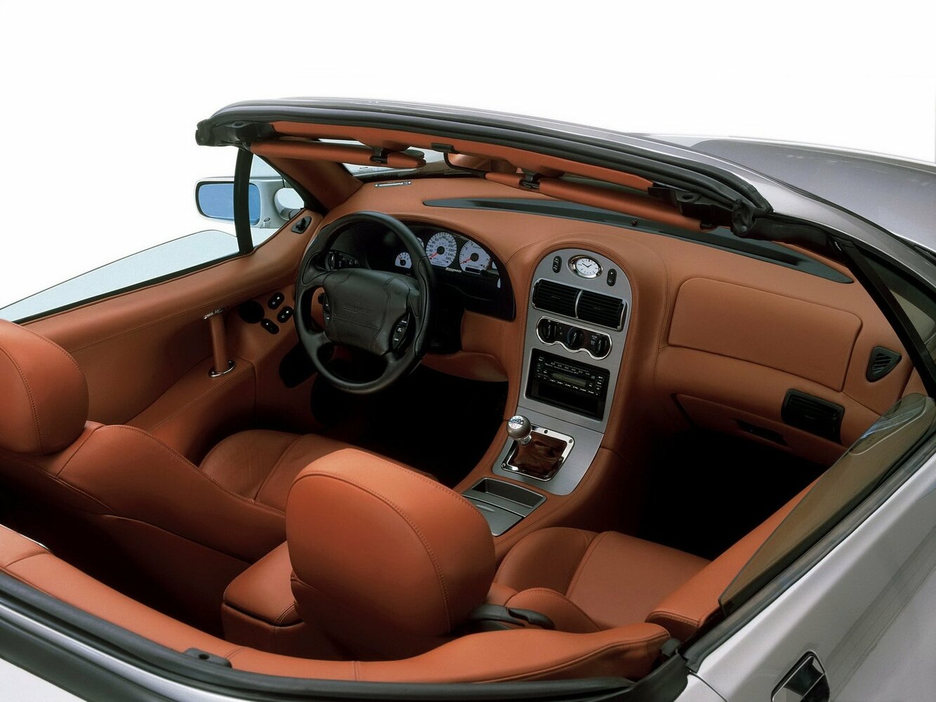 Qvale Mangusta, , 1999–2002, Convertible: Front cabin