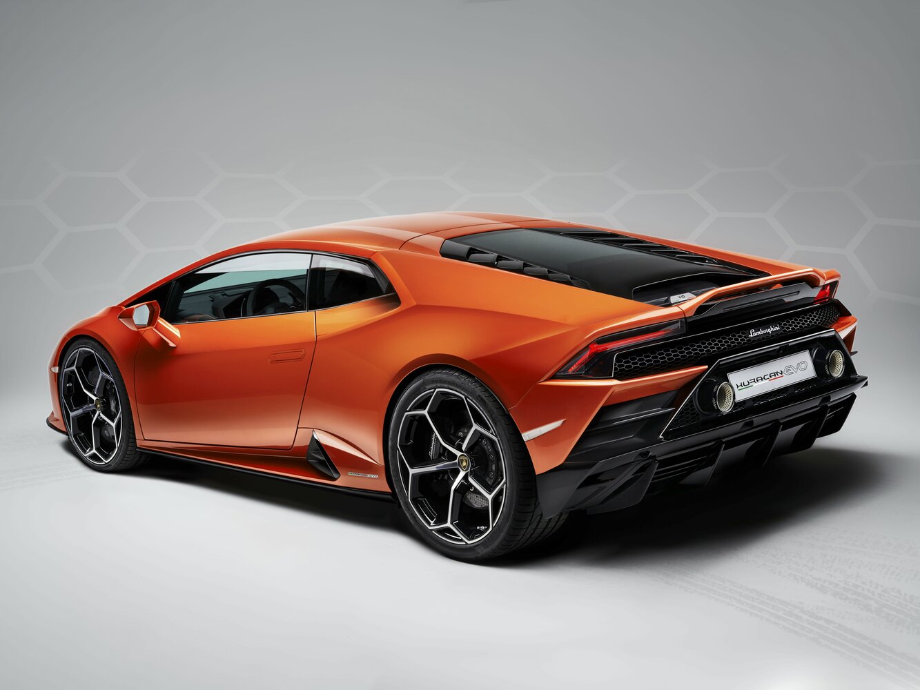 Lamborghini Huracán, I Рестайлинг, 2019–2024, Купе: Вид сзади в три четверти