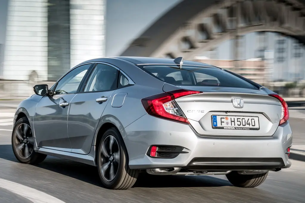 Honda Civic, 10 поколение, FC, Седан, Европа, 12.2016 - 07.2019: фото поколения 13