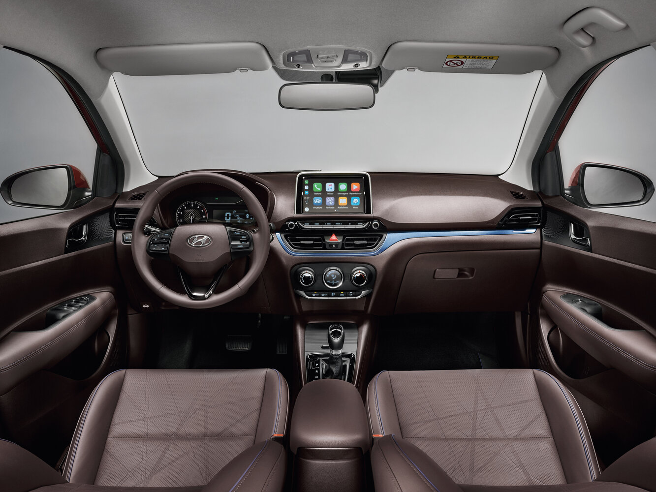 Hyundai HB20, II, 2019–2022, Хэтчбек 5 дв.: Передняя панель