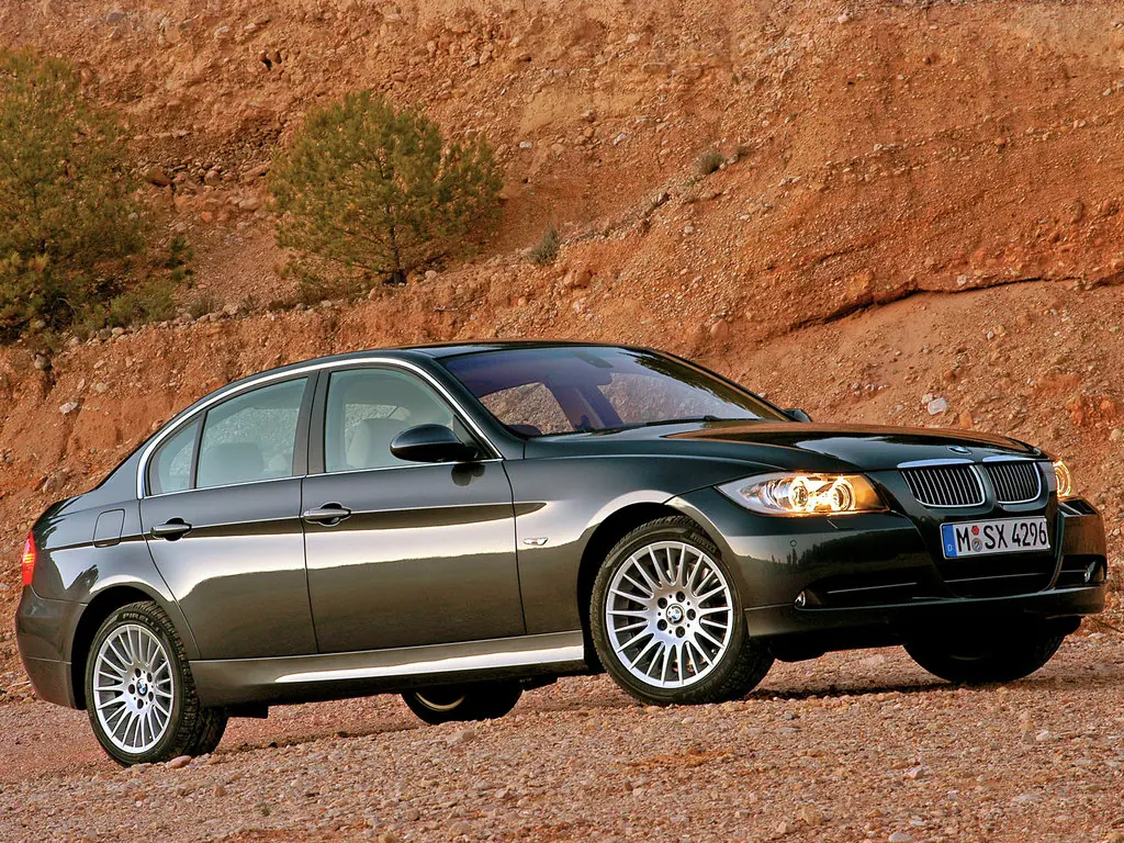 BMW 3-series, 5 поколение, E90, Седан, Европа, 01.2005 - 08.2008: фото поколения 4