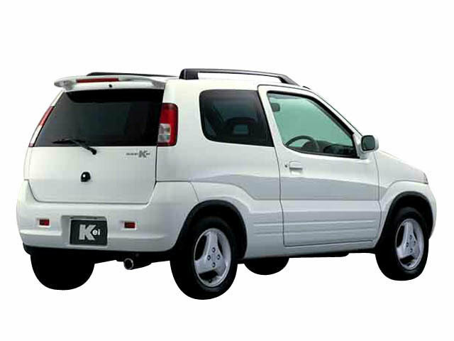 Suzuki Kei, , 1998–2009, Хэтчбек 3 дв.: Вид сзади в три четверти