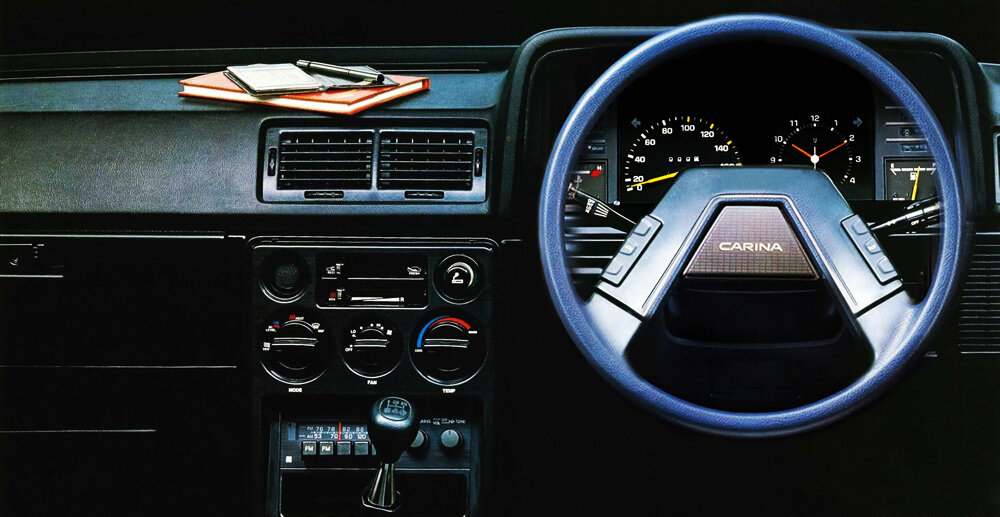 Toyota Carina, III (A60), 1982–1988, Estate 5 door: Dashboard