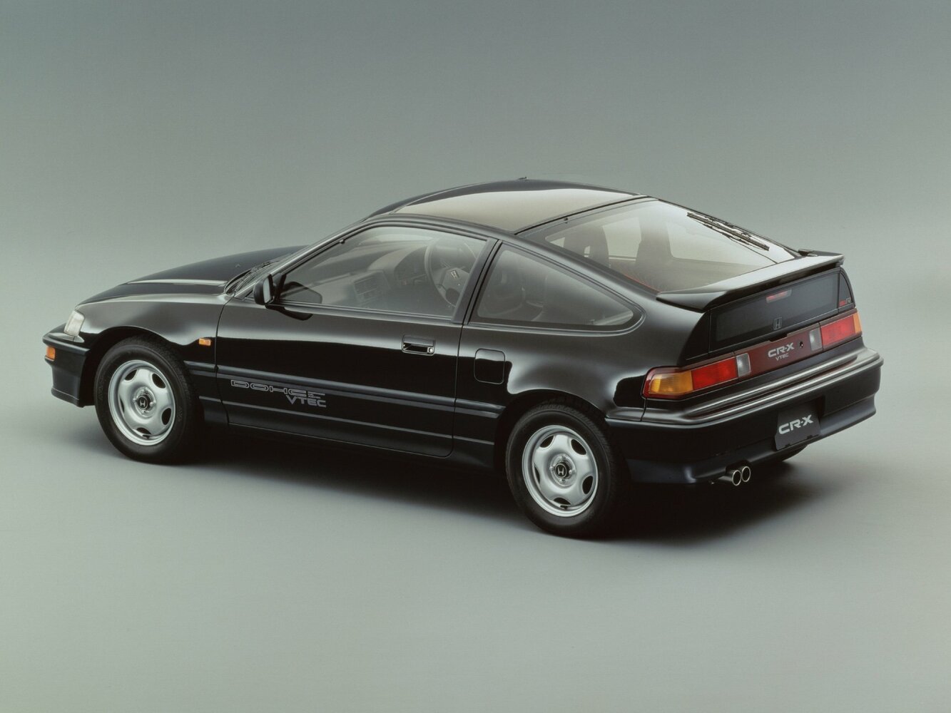 Honda CR-X, II, 1987–1992, Coupe: Rear three-quarter view