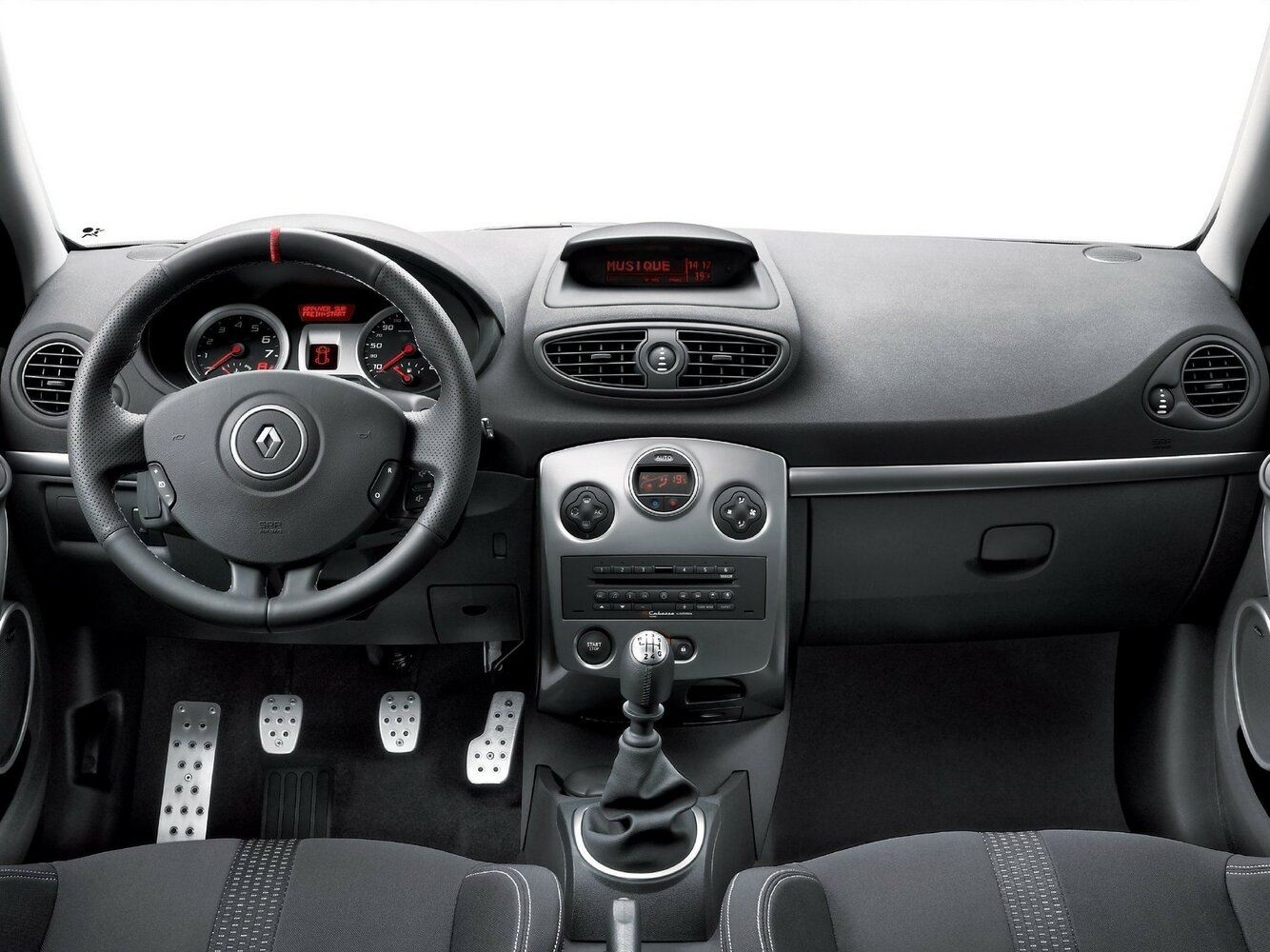 Renault Clio RS, III, 2006–2009, Hatchback 3 door: Dashboard