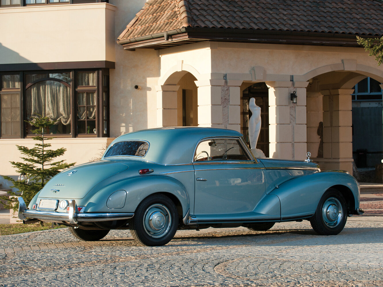 Mercedes-Benz W188, , 1951–1958, Купе: Вид сзади в три четверти