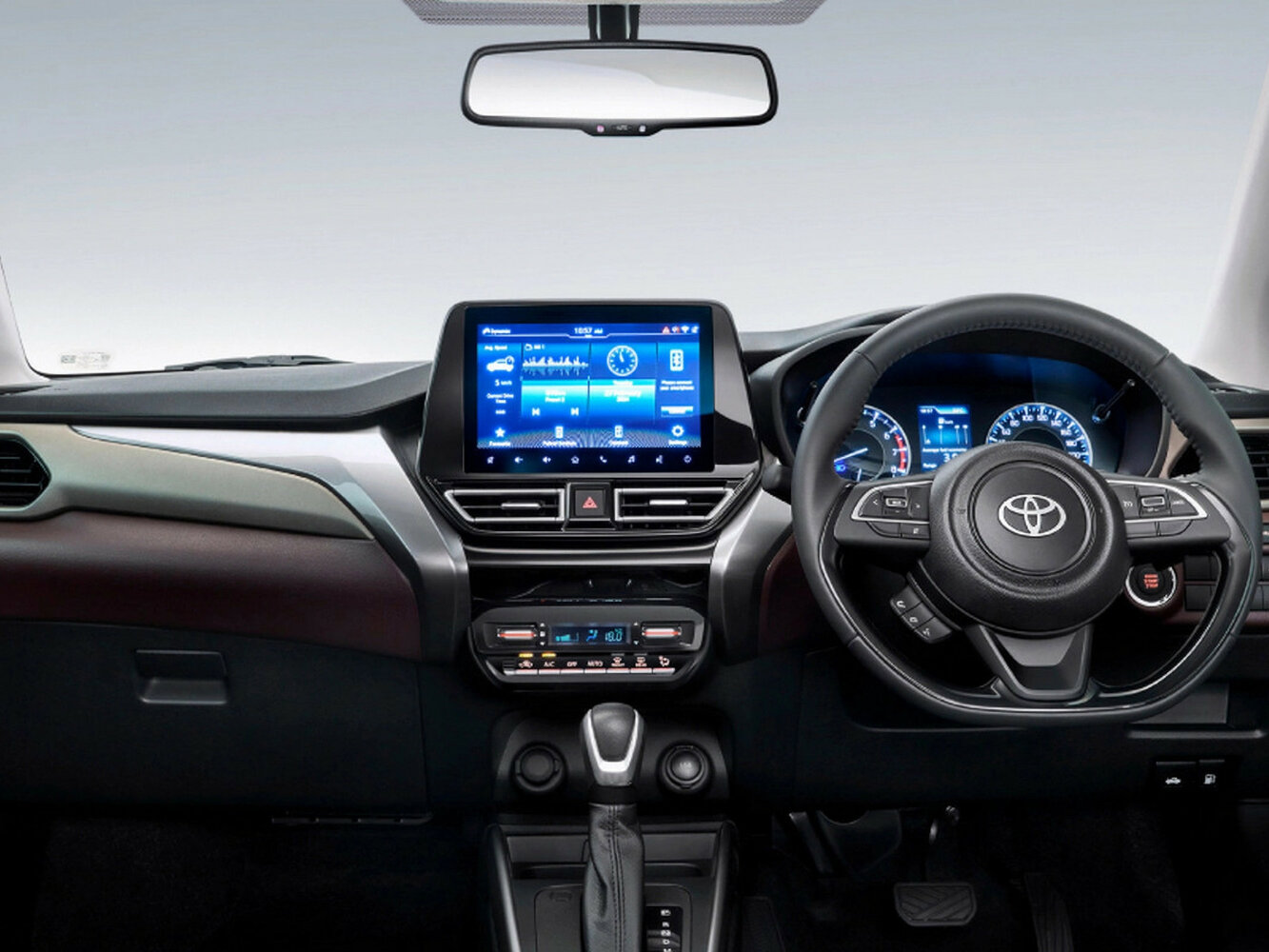 Toyota Urban Cruiser Taisor, , 2024–2026, Внедорожник 5 дв.: Передняя панель