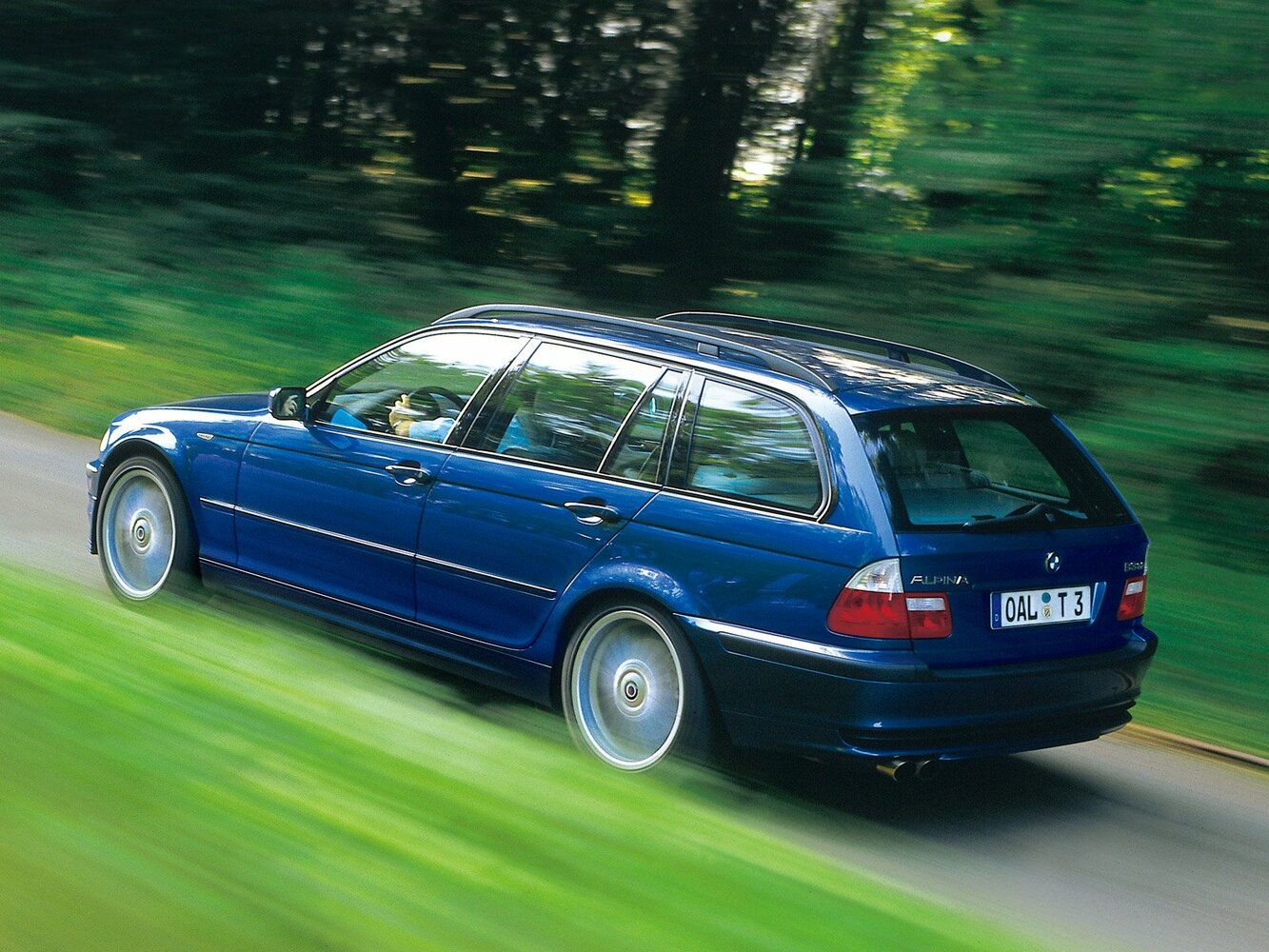 Alpina B3, E46, 1999–2006, Estate 5 door: Rear three-quarter view