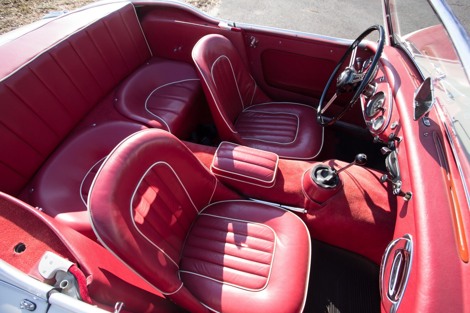 Austin Healey 3000, II (BN7, BT7), 1961–1962, Родстер 2+2: Front cabin