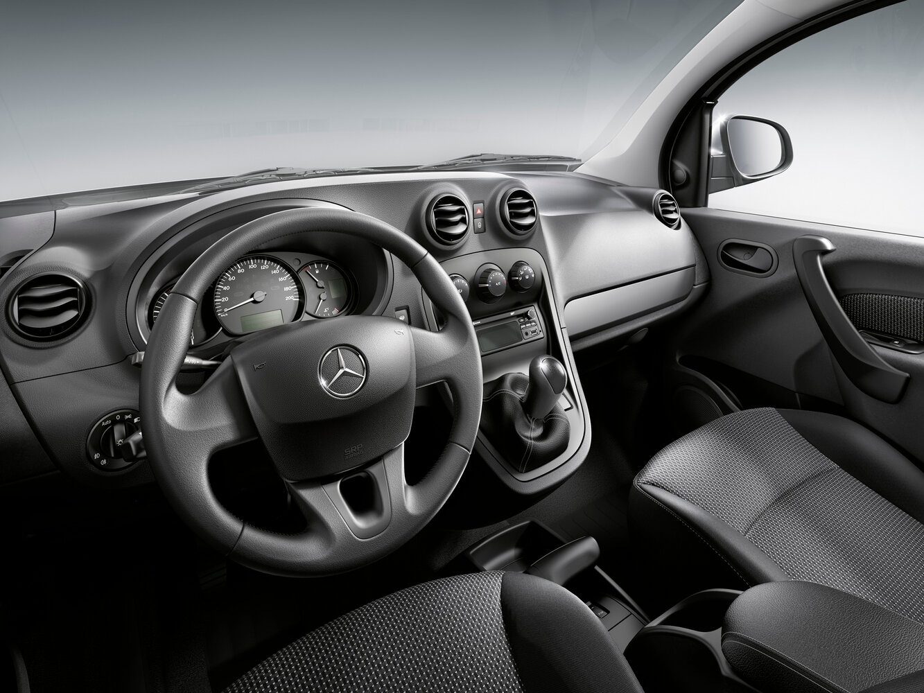 Mercedes-Benz Citan, I (W415), 2012–2021, Фургон: Передняя часть салона