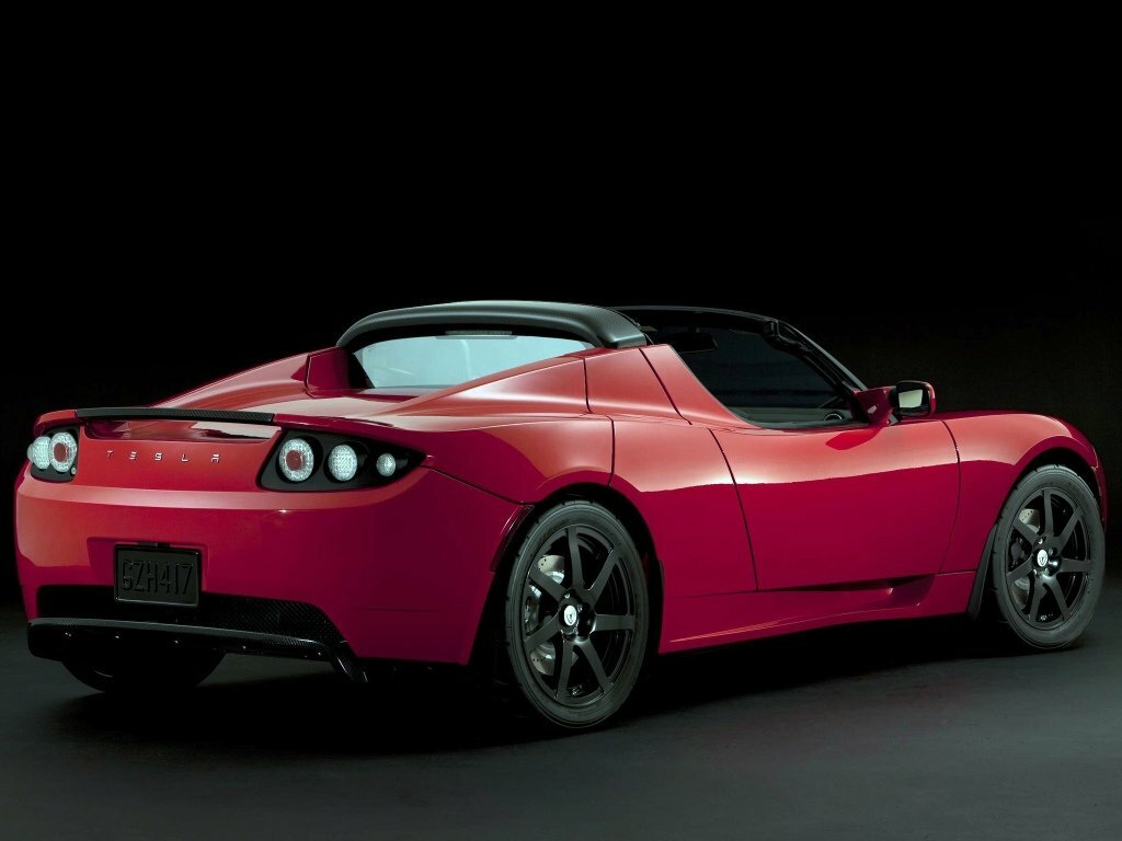 Tesla Roadster, I, 2008–2012, Родстер: Rear three-quarter view