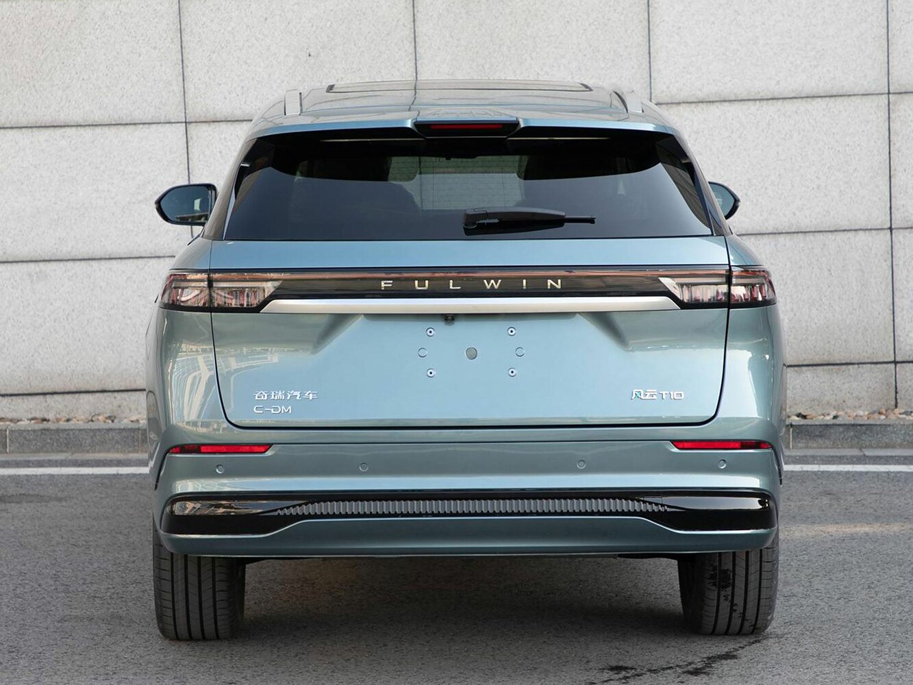 Chery Fulwin T10, , 2024–2026, Внедорожник 5 дв.: Вид сзади