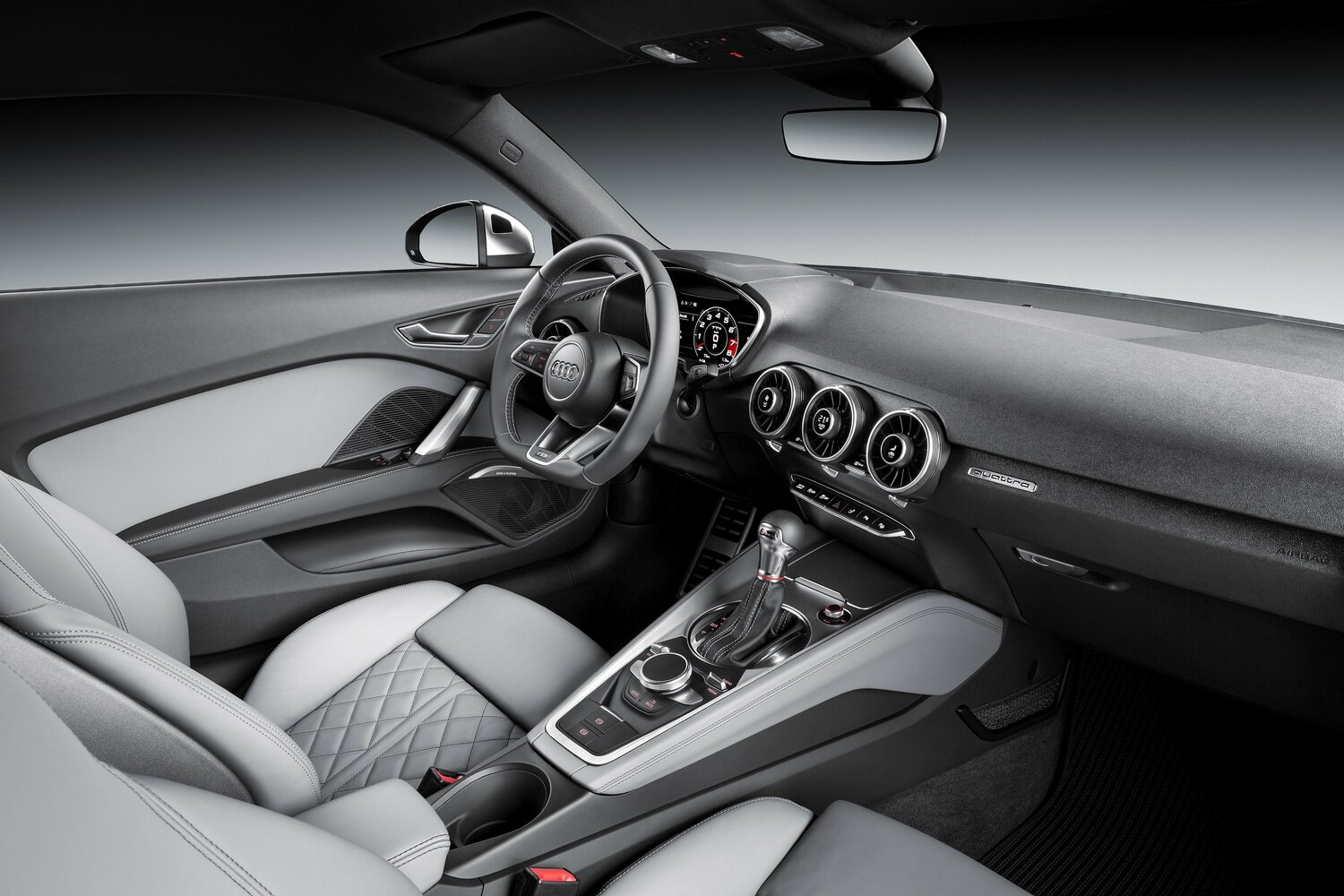 Audi TTS, III (8S), 2014–2018, Coupe: Front cabin