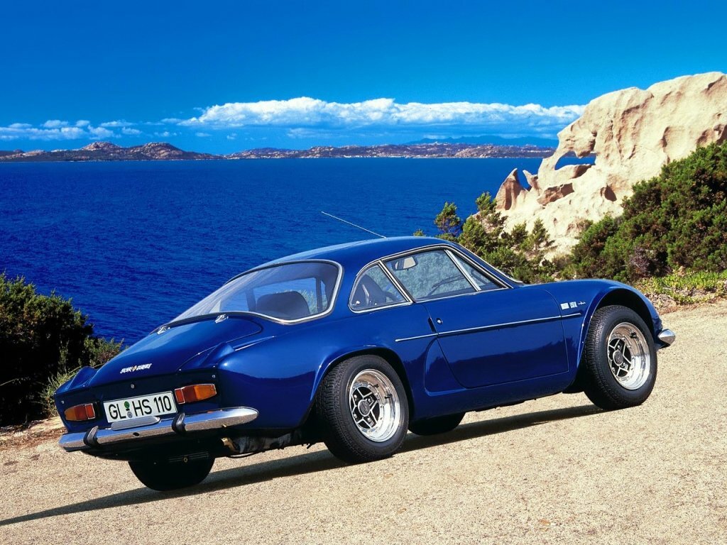Alpine A110, I, 1961–1977, Coupe: Rear three-quarter view