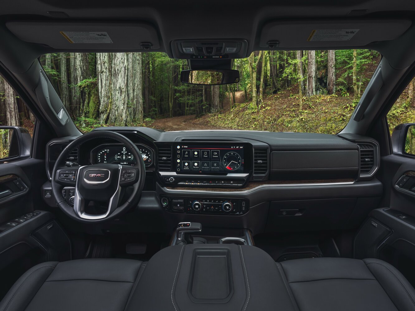 GMC Sierra, IV Рестайлинг, 2022–2026, Пикап Двойная кабина Double Cab: Передняя панель