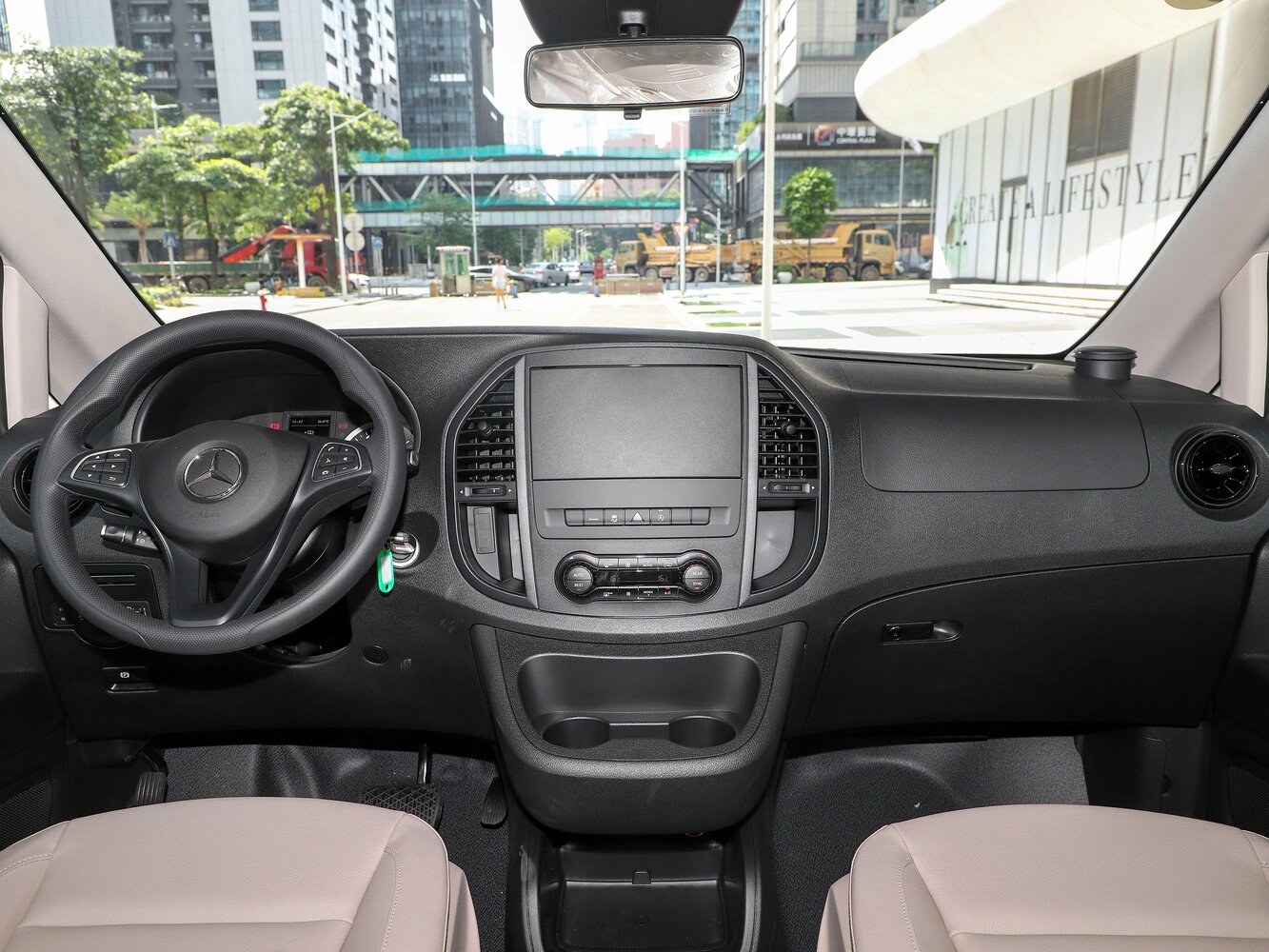Mercedes-Benz Vito, III (W447) facelift, 2019–2023, Minivan L3: Dashboard
