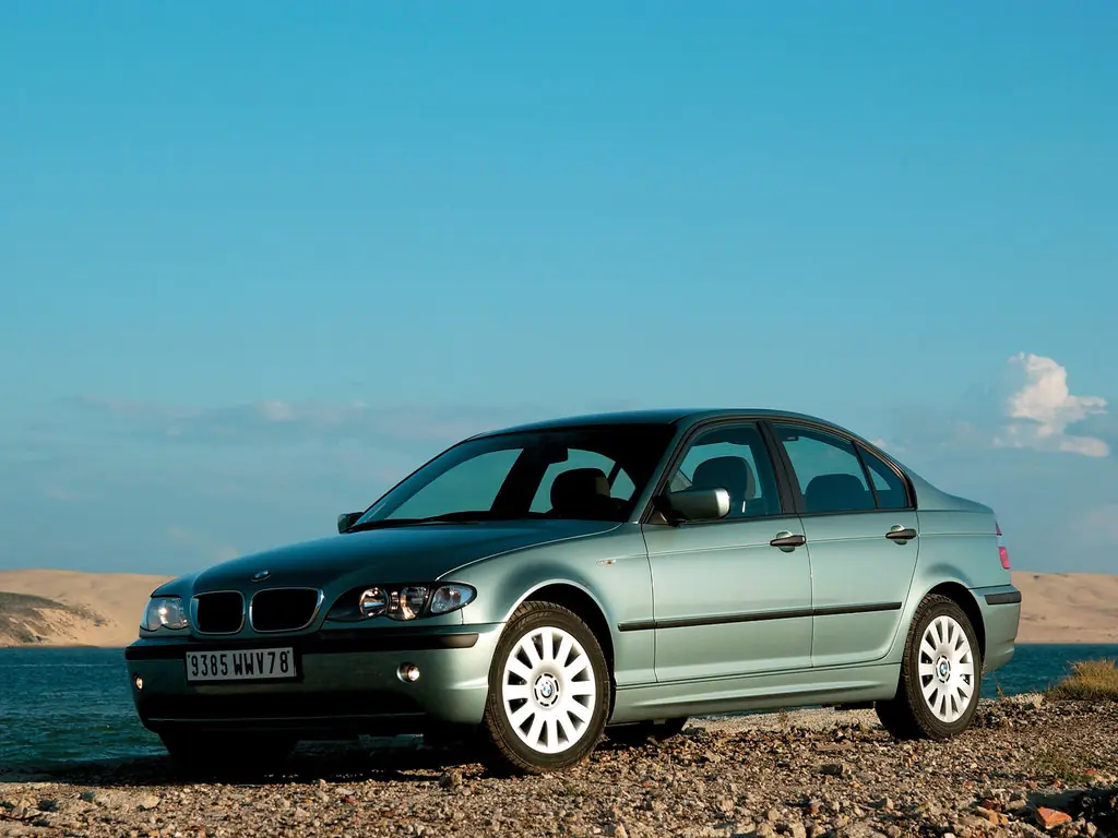 BMW 3-series, 4 поколение, E46, рестайлинг, Седан, Европа, 09.2001 - 11.2005: фото поколения 1
