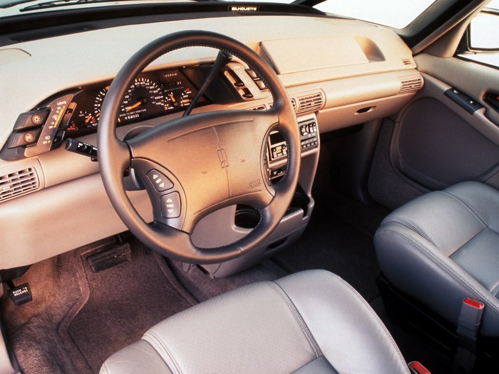 Oldsmobile Silhouette, I, 1989–1996, Minivan: Front cabin