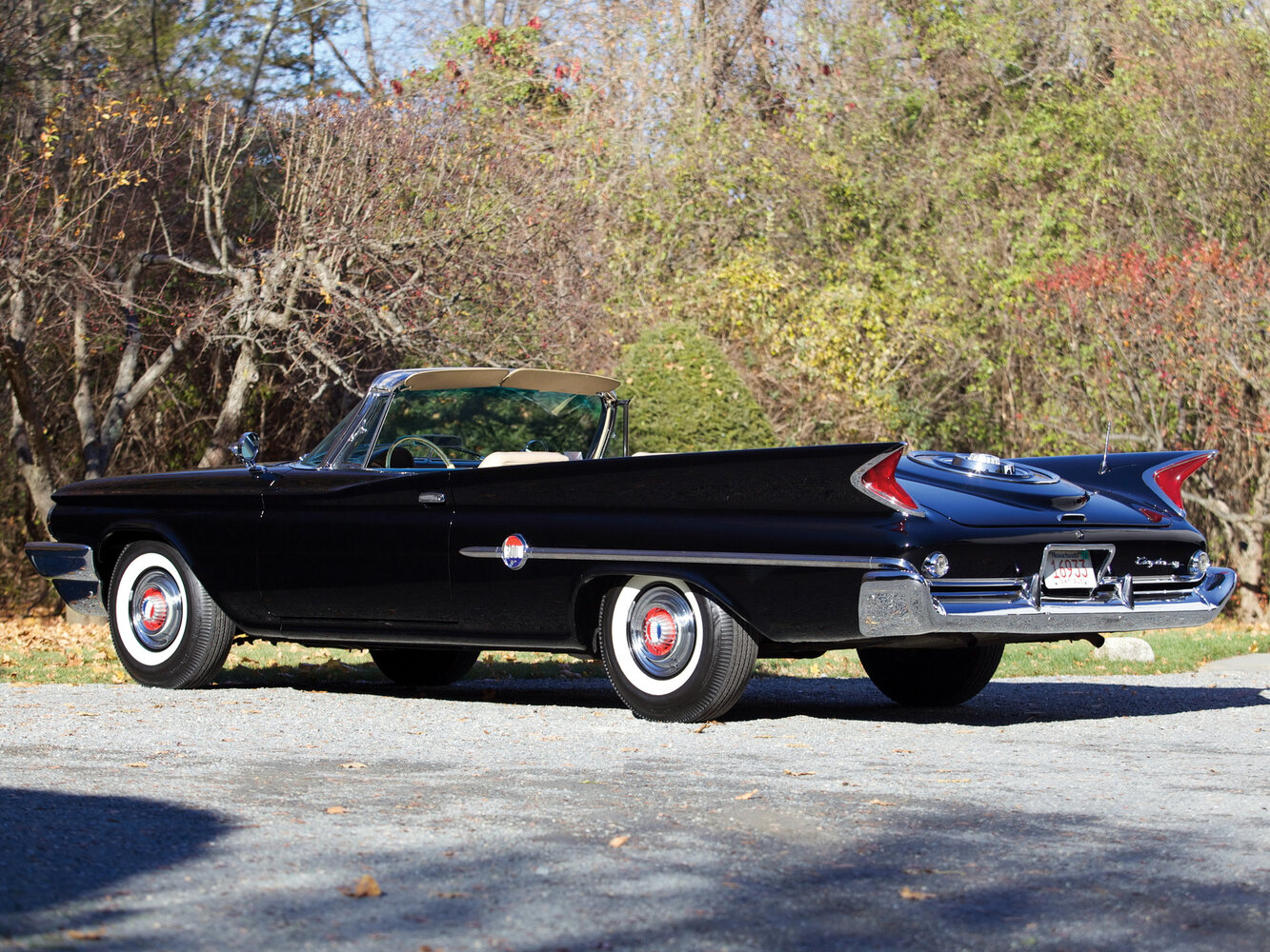 Chrysler 300 Letter Series, III (300F), 1959–1960, Кабриолет: Вид сзади в три четверти