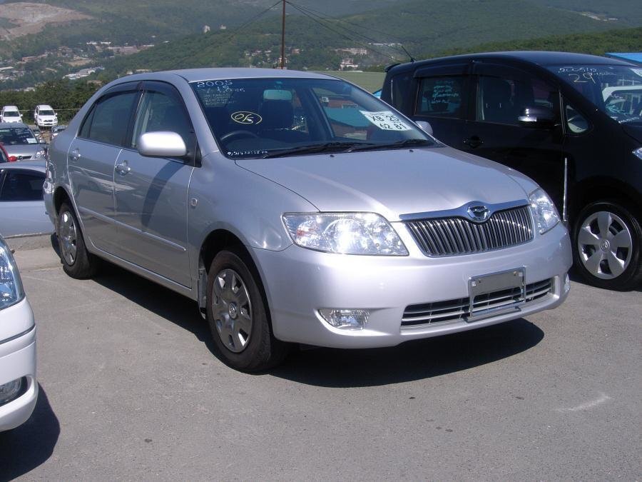 Toyota Corolla, 9 поколение, E120, 2-й рестайлинг, Седан, Япония, 04.2004 - 10.2006: фото поколения 22