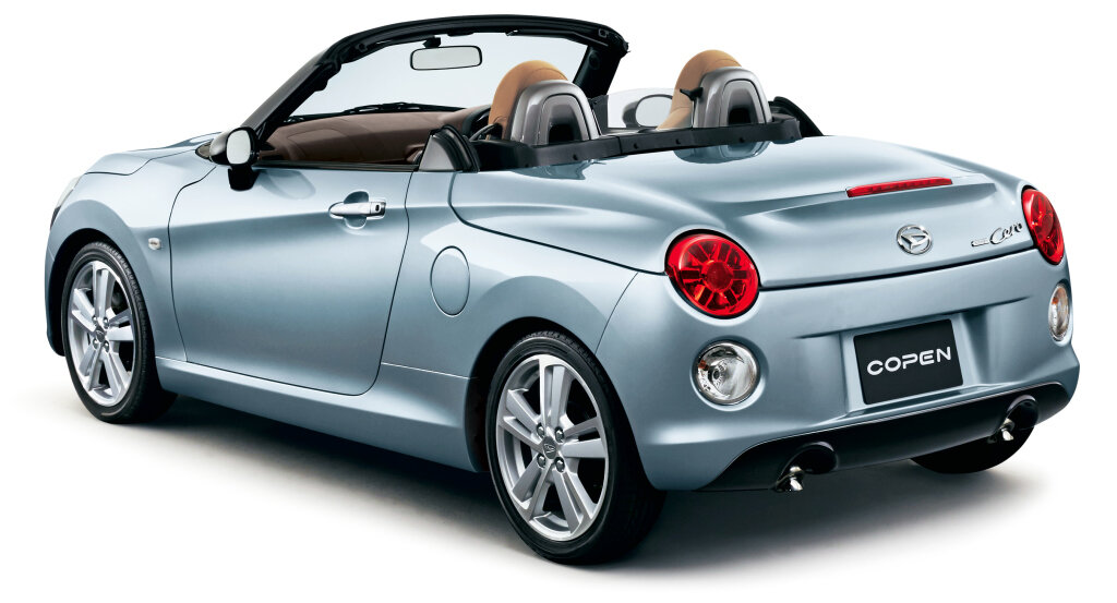 Daihatsu Copen, II, 2014–2026, Родстер Cero: Вид сзади в три четверти