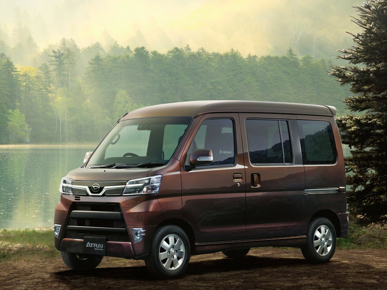 Daihatsu Atrai, V facelift 2, 2017–2021, Микровэн: Side view