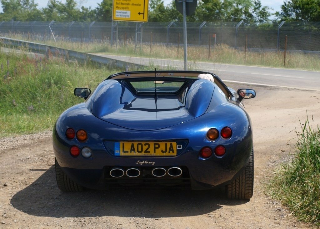 Ronart Lightning, , 2000–2013, Кабриолет: Вид сзади