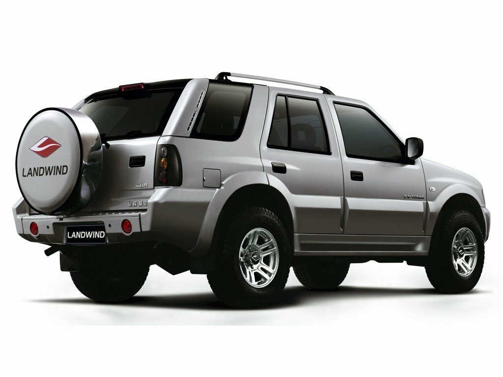 Landwind Х9, , 2005–2016, Внедорожник открытый: Вид сзади в три четверти