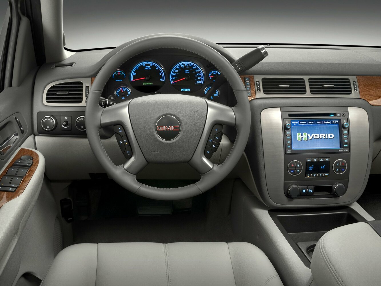 GMC Yukon, III (GMT900), 2006–2014, Внедорожник 5 дв.: Передняя часть салона