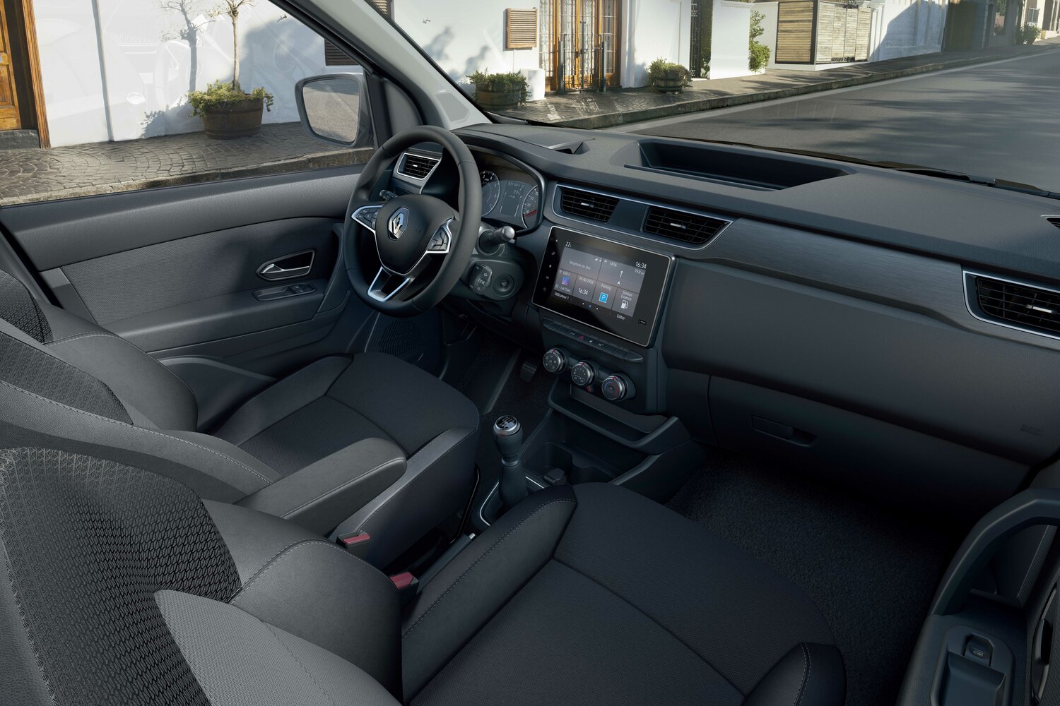 Renault Express, II, 2021–2026, Compact MPV: Front cabin