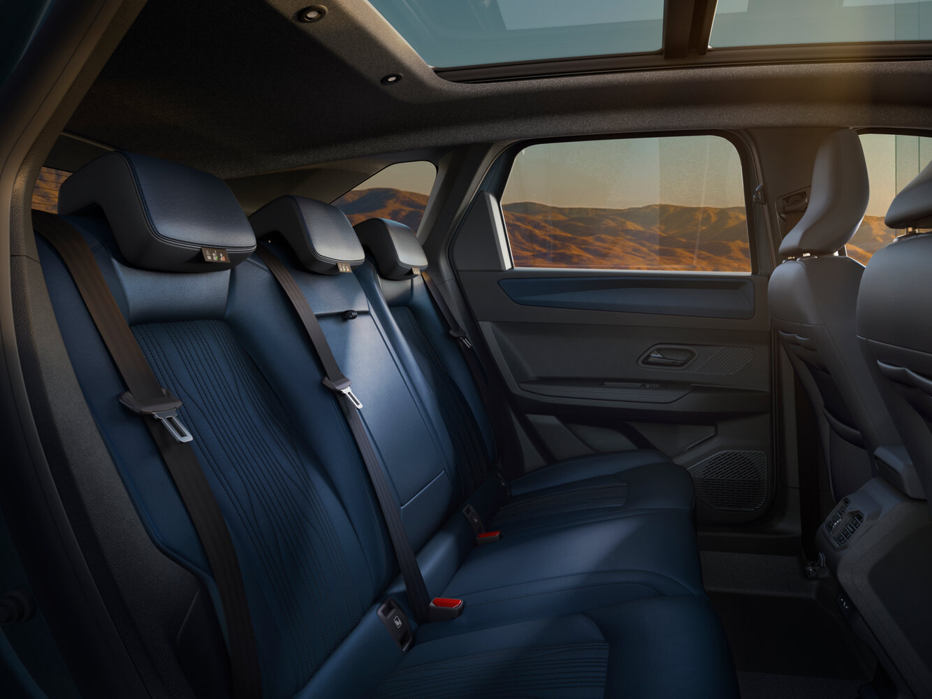 Renault Boreal, , 2025–2026, SUV 5 door: Rear cabin